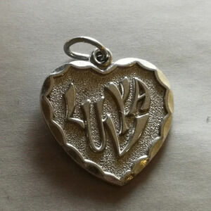 Sterling Heart  pendant